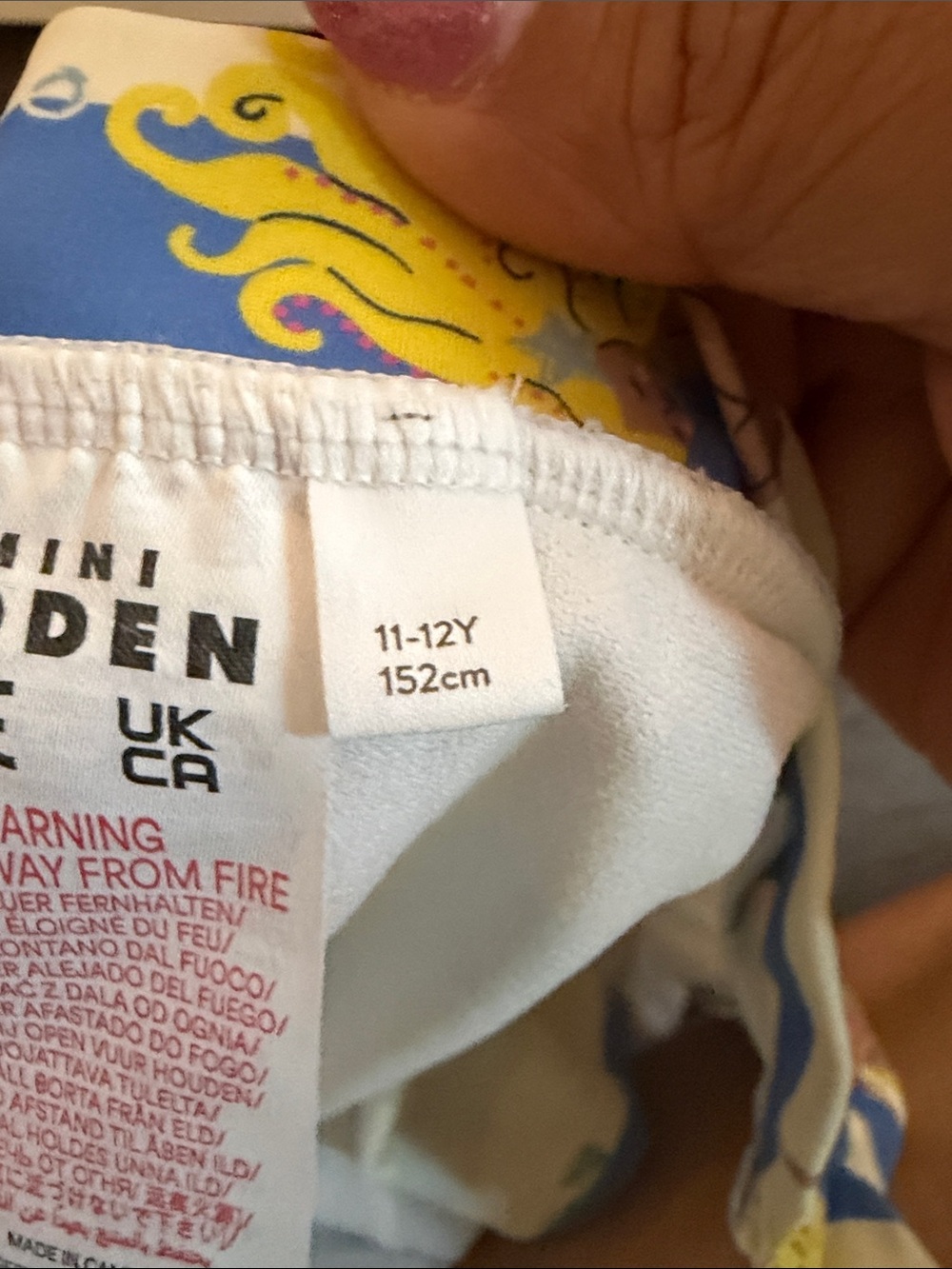 Mini Boden Rashguard Swimsuit - Picture 2 of 7